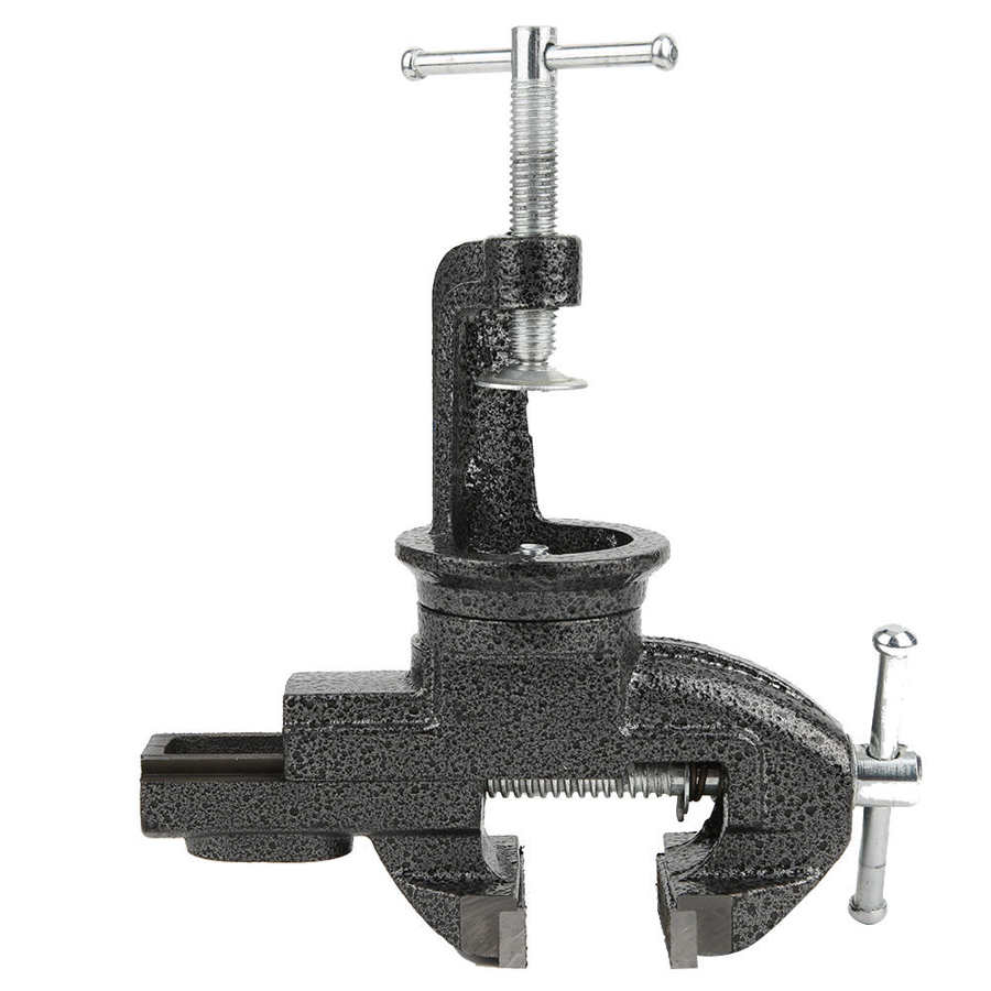 Die-Cut Machines Scrapbooking Tools Die-Cut Machine Multifunctional Mini Table Vise 50 Type Cast Iron 360 Degree Rotation