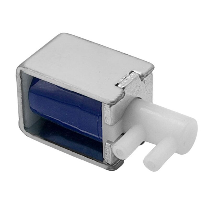 Dc 12v micro mini elektrische magneetventielen 2- posities 3- weg gasafvoer uitlaat voor luchtpomp