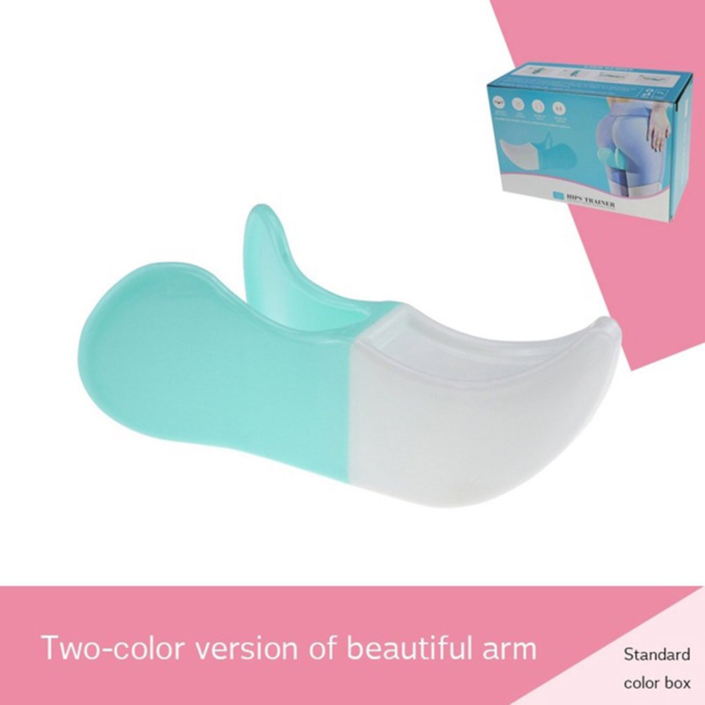 Bladder Control Device Hip trainer Pelvic Floor Muscle Inner Thigh Buttocks Exerciser Bodybuilding Home Fitness Beauty Equipment: Blue with box