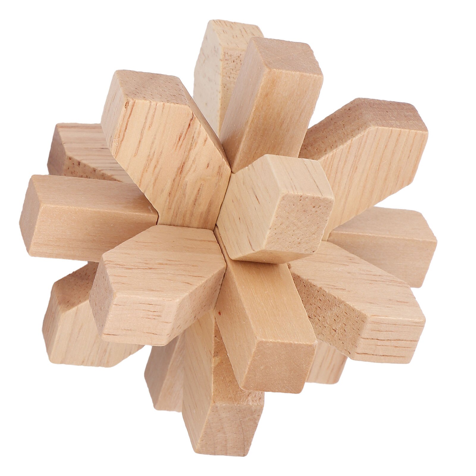 Wooden Brain Teaser Intelligent Brain Teaser Brain Teaser Toy Puzzle Lock Toy for Brain Teaser
