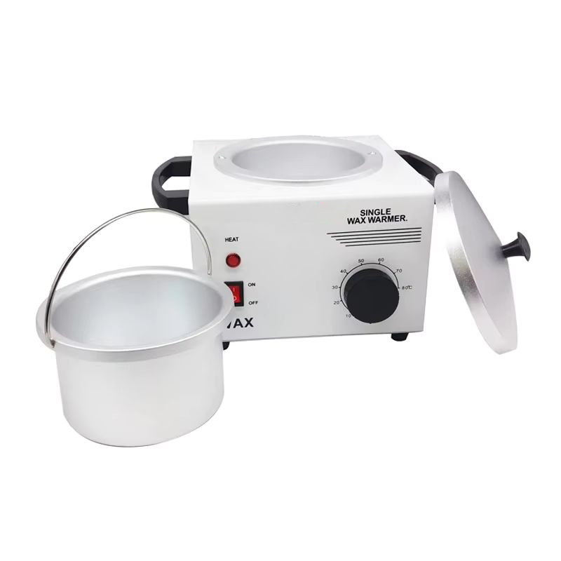 Aquecedor de cera única para depilação, panela elétrica quente, aquecedor de pele facial, ferramenta SPA, salão de beleza, temperatura ajustável