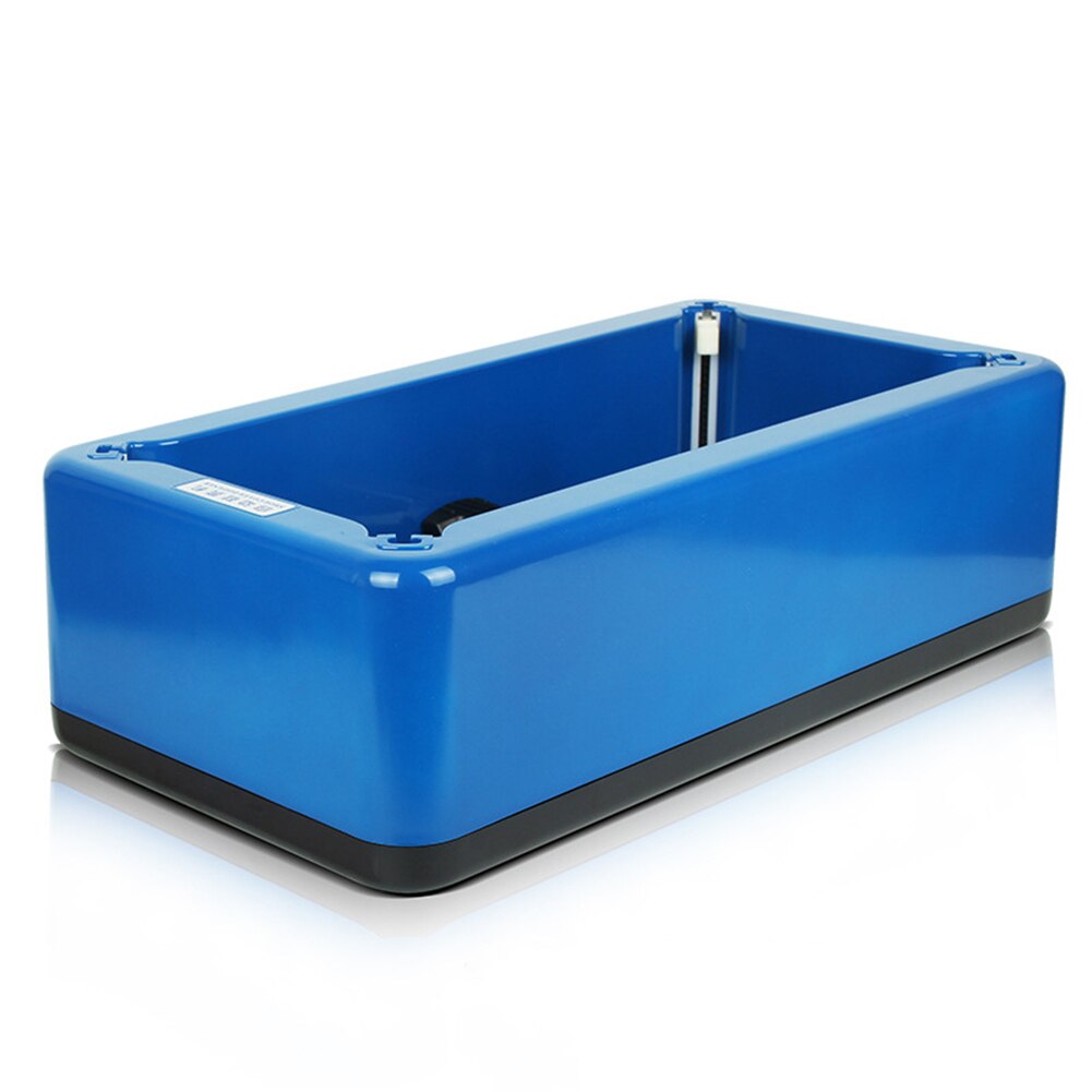 Automatic Shoe Cover Dispenser Smart Household Stepping Disposable Foot Cover Machine Shoe Film Device With Shoe Cover: Blue