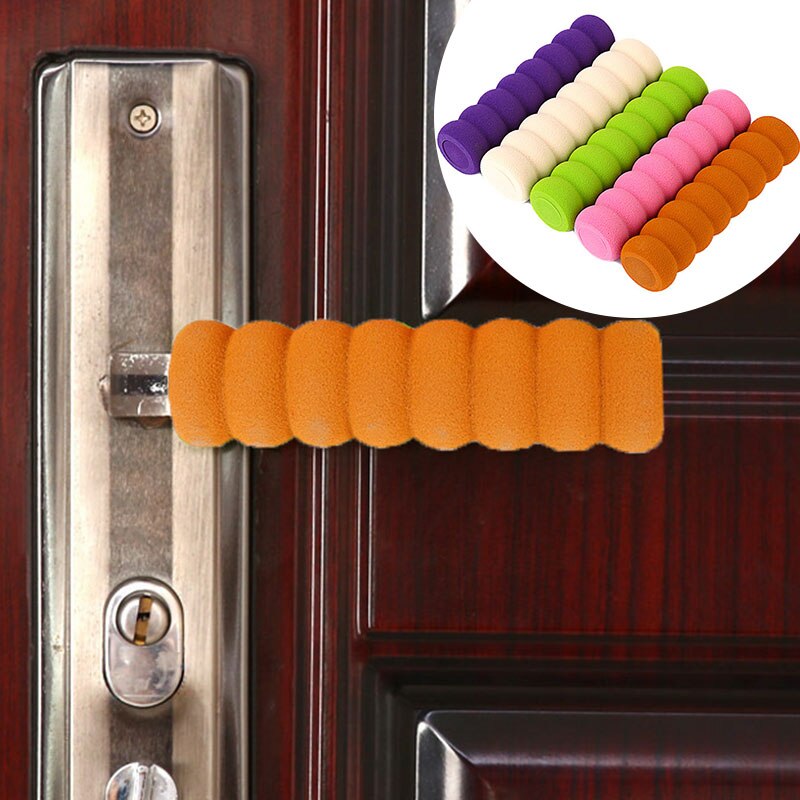 Door Handle Protective Sleeve Anti-collision Room Doorknob Pad Thick Simple Handles Sleeve Security Door Handle Sleeve Cover