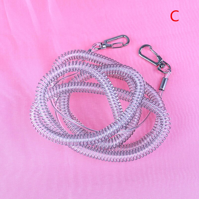 Perroquet oiseau plomb laisse Kit Anti-morsure vol entraînement corde calopsitte perruche extensible longueur 3m 5m 10m: 10M