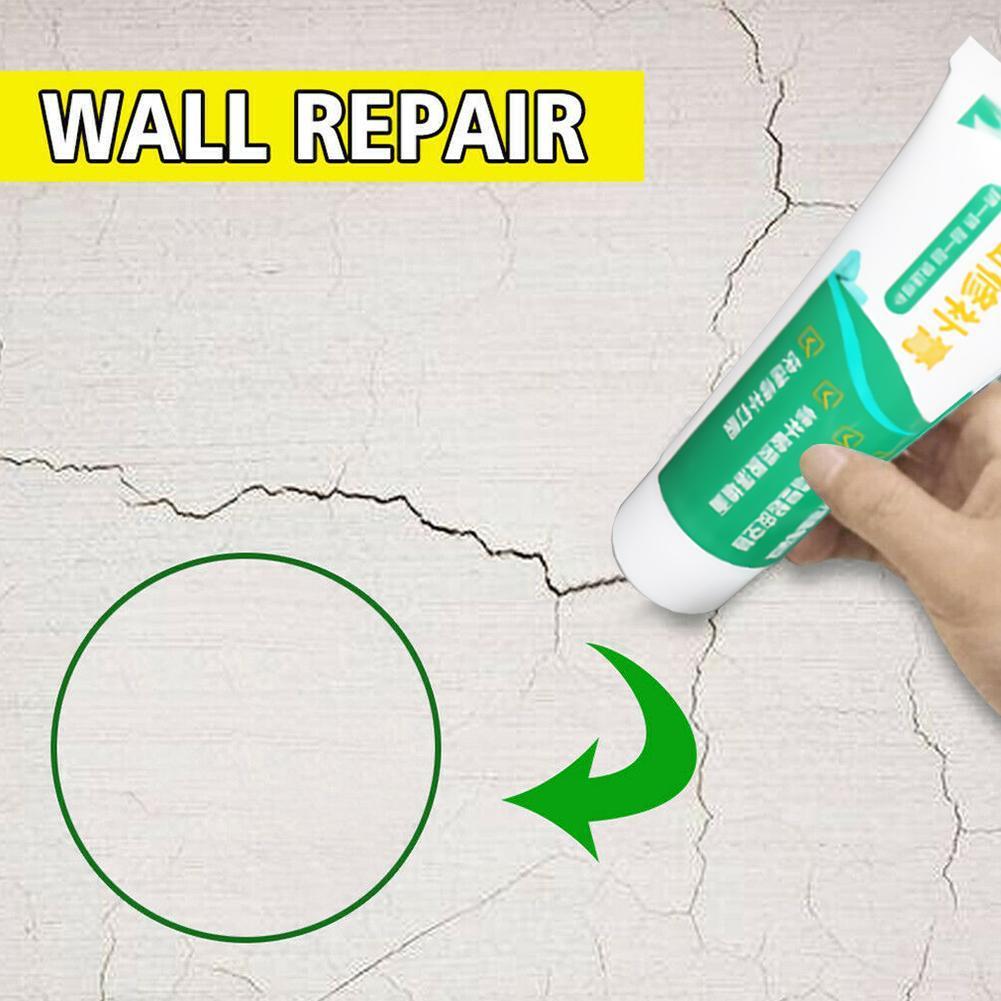 1pc 100ml Household Wall Repair Cream Wall Crack Repair Plaster Valid Mending Agent Restore Wall Agent Original Wall J5J5