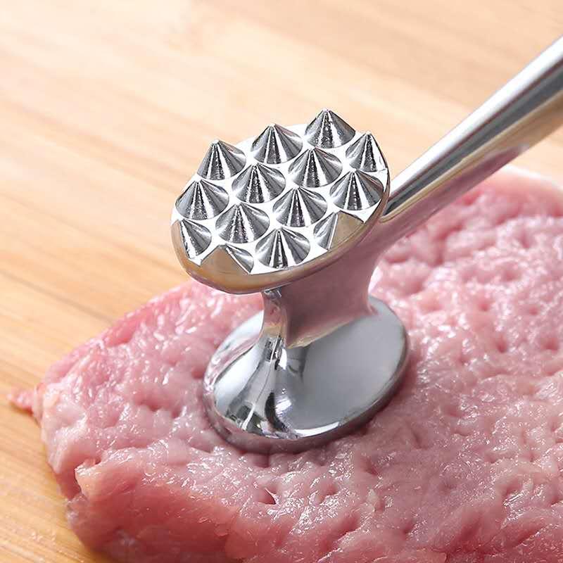 Cozinha bater carne martelo bife martelo bife martelo liga tendão disjuntor concurso carne dupla face martelo de carne doméstico pinho mea