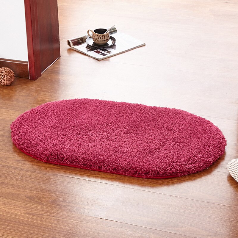 Large Size Thicken Chenille Bath Mat bedroom kitchen Rug Carpet For Living Room Floor Anti-slip Door Absorbent Pad Mat