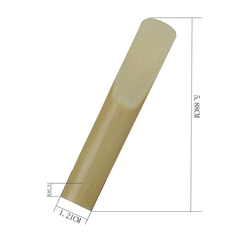 10 stuks/doos sterkte 2.5 klarinetrieten houtblaasinstrument onderdelen accessoires voor saxofoon