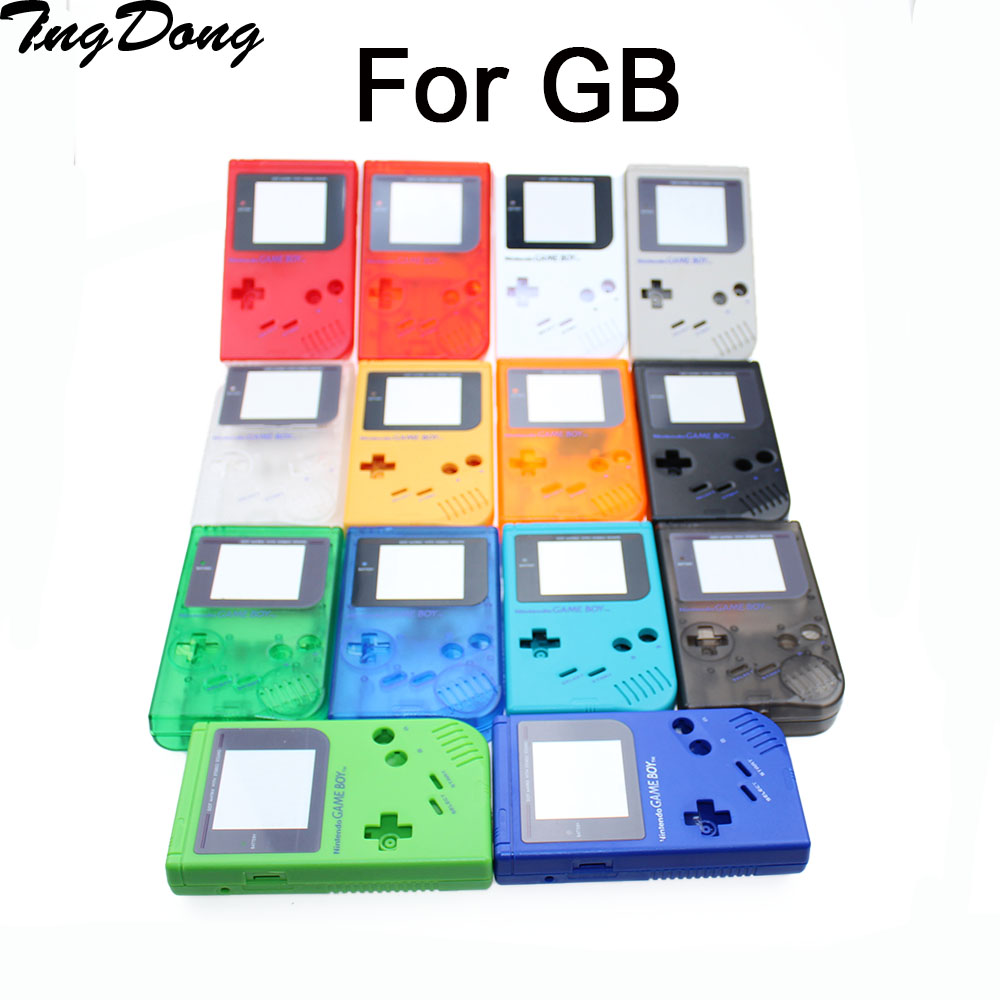 5 Set Full Housing Shell for Game Classic Boy GB DMG Console Full Parts Replacement Housing Shell Cases For GB