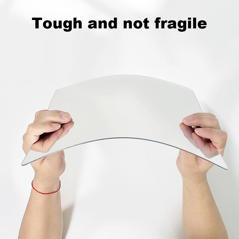 10pcs of set Ceiling Waist Line Decorative Acrylic Mirror Wall Stickers Background Simple Lines Sticer Living Room Wall Decor