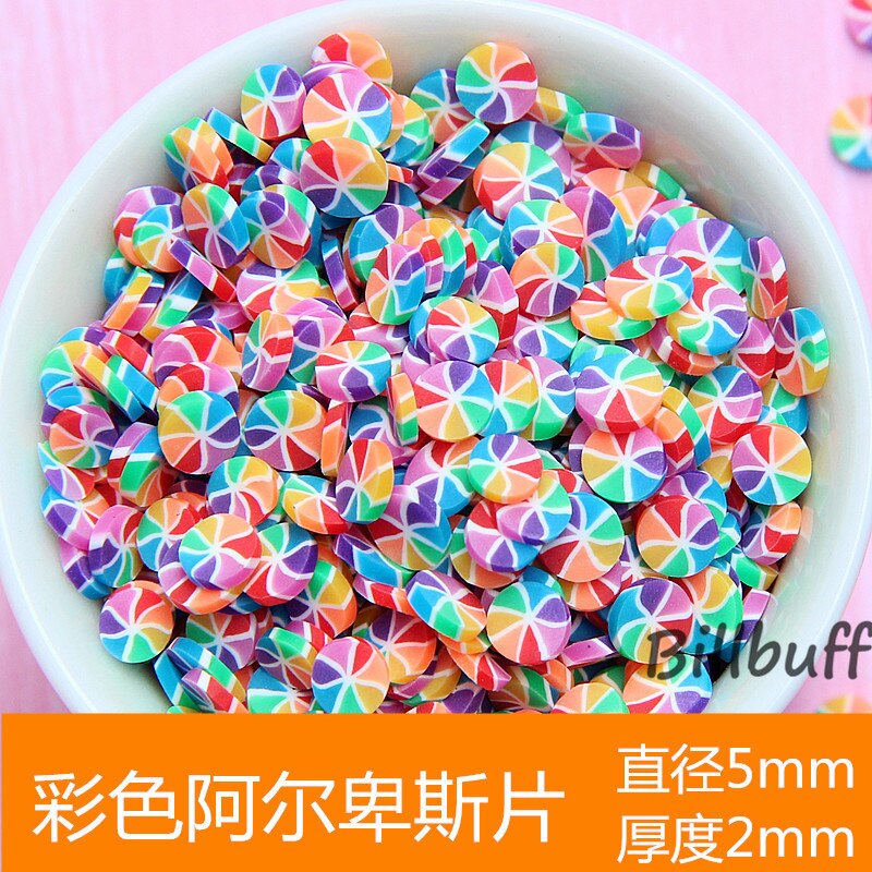 100G Diy Fruit Plakjes Slimes Additieven Soft Slice Voor Nail Art Beauty Decor Slimes Filler Leveranties Charms Accessorie speelgoed: 100g toy gift 12