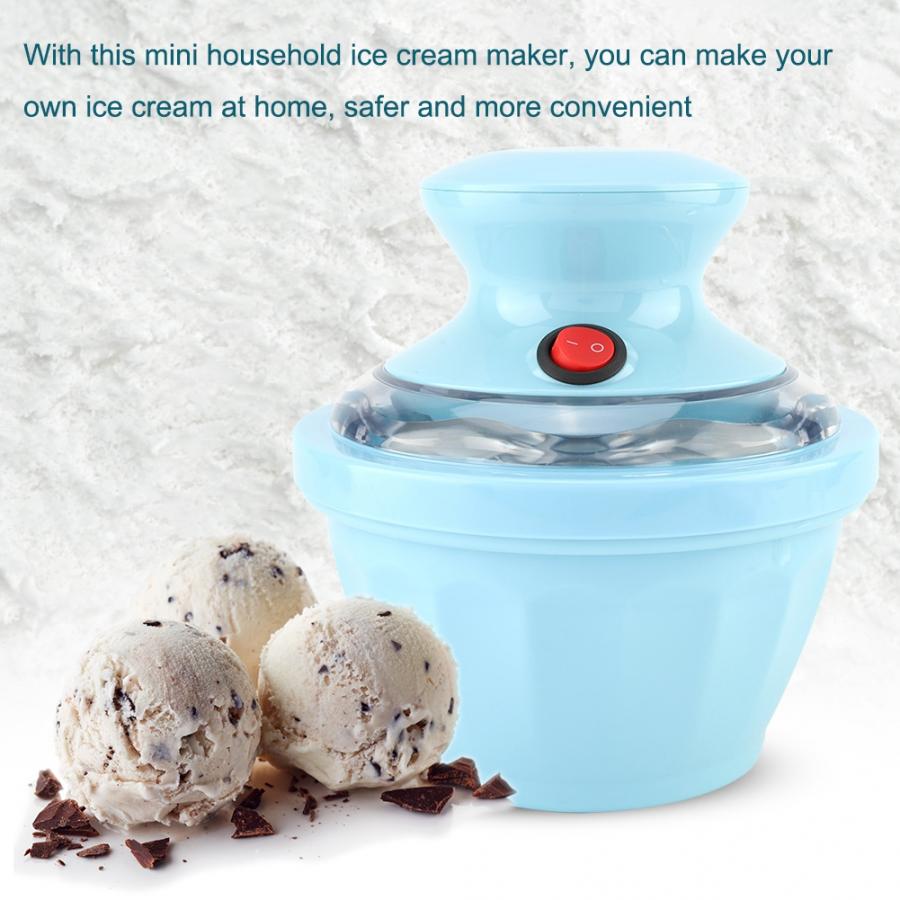 Household Ice Cream Maker Automatic Mini Ice Cream Machine Portable Ice Maker Available Easy Operation