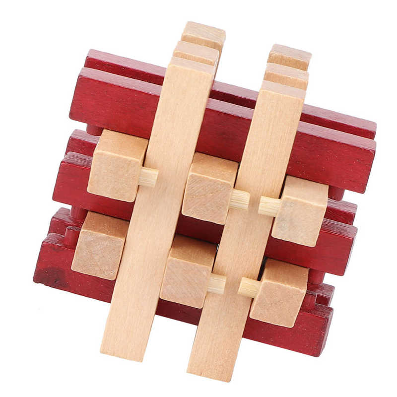 Wooden Puzzle Lock Safe Harmless Brain Teaser Puzzles for Home Use