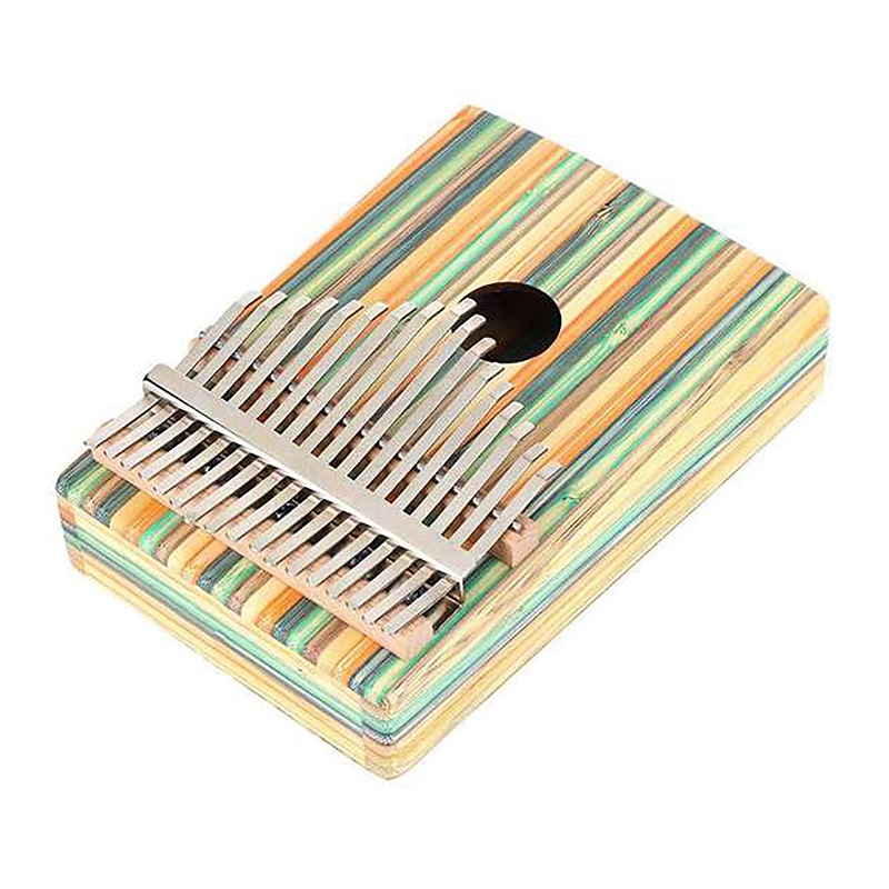 Yael daumenklavier, 17 tasten, tragbares mbira-fingerklavier-set mit stimmhammer für kinder und klavieranfänger