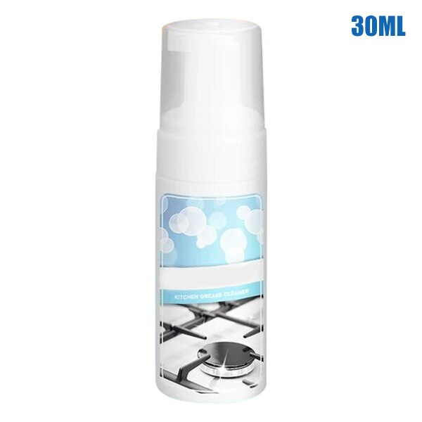 Kitchen Grease Cleaner 30/100ml Stainless Steel Cleaner & Polish For Grills Ovens & Appliances _WK: 30ml