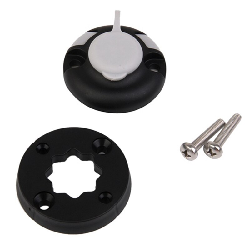 2Pcs 360° Adjustable Fishing Rod Holder Rack Mount Bracket for Kayak Canoe Flatable Fishing Boat Yacht Accessorie