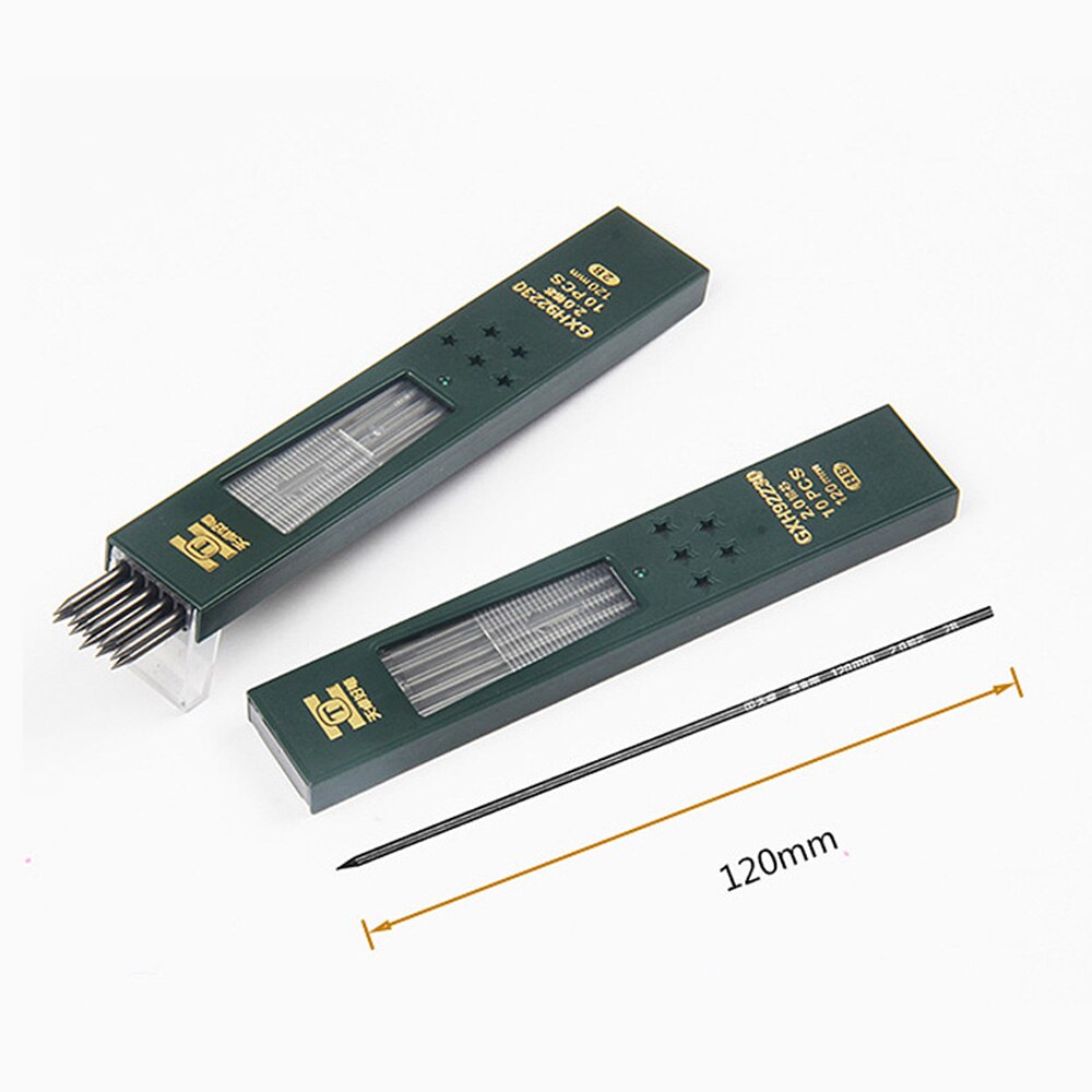 10PCs/Box 2B HB Black 2.0 Mechanical Pencil Lead Refill School Students Automatic Lead Core Refills Writing Drawing Tools