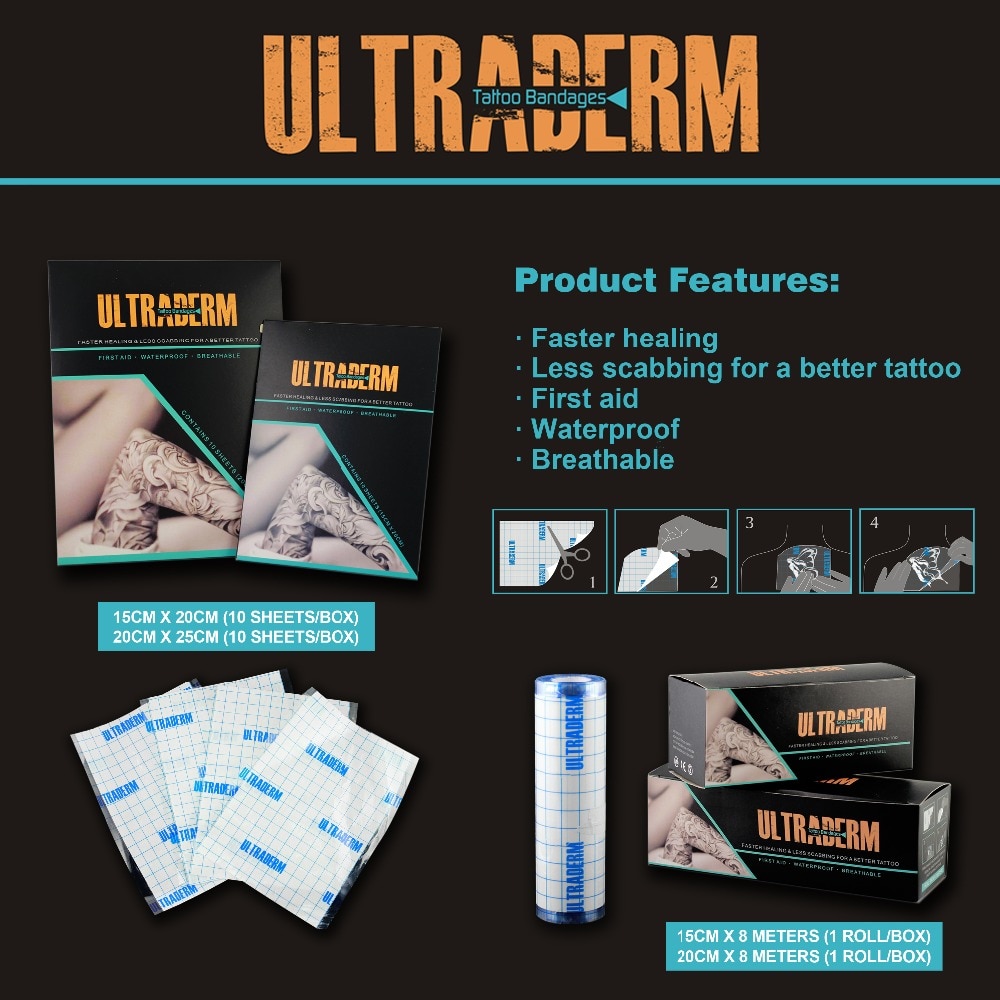 Originele USA Tattoo Ultraderm Bandage Grandado