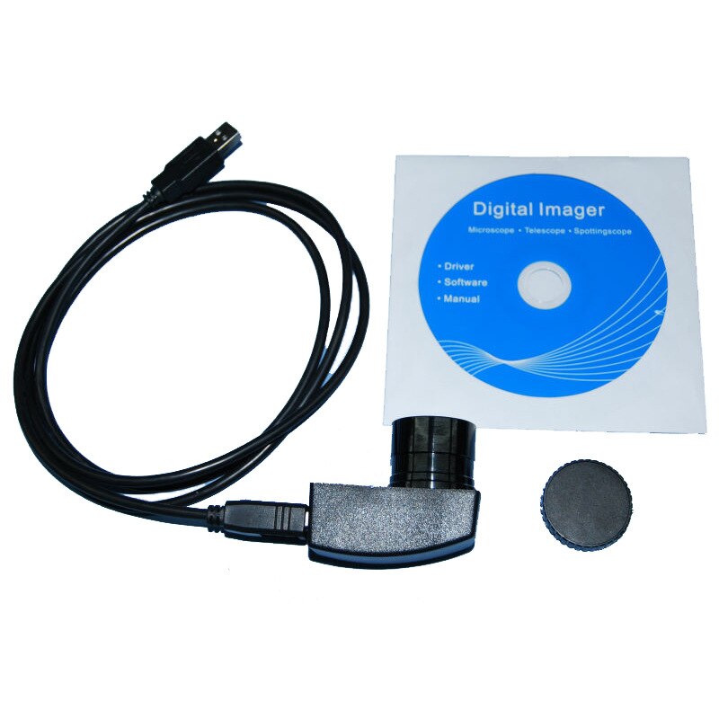 Jumelles électroniques 0.35MP, objectif de caméra numérique, Port USB et capteur d'image pour la photographie astronomique 0.96 et 1.25 pouces