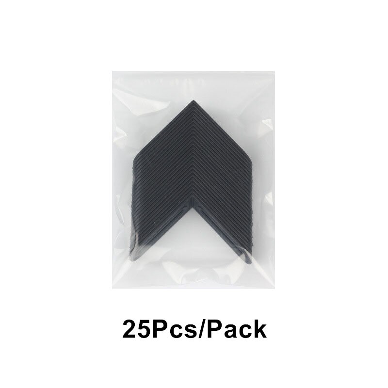 25pcs Male Angle Leveling Tool Tile Leveler System for Wall Tiles Floor Right Angle Gap Adjustment Construction Tool