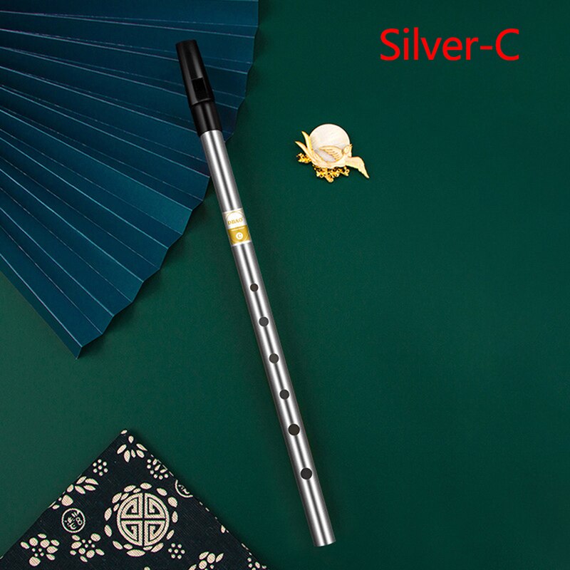 Sifflet à 6 trous pour clé de flûte C/D, Instrument de musique: SVC