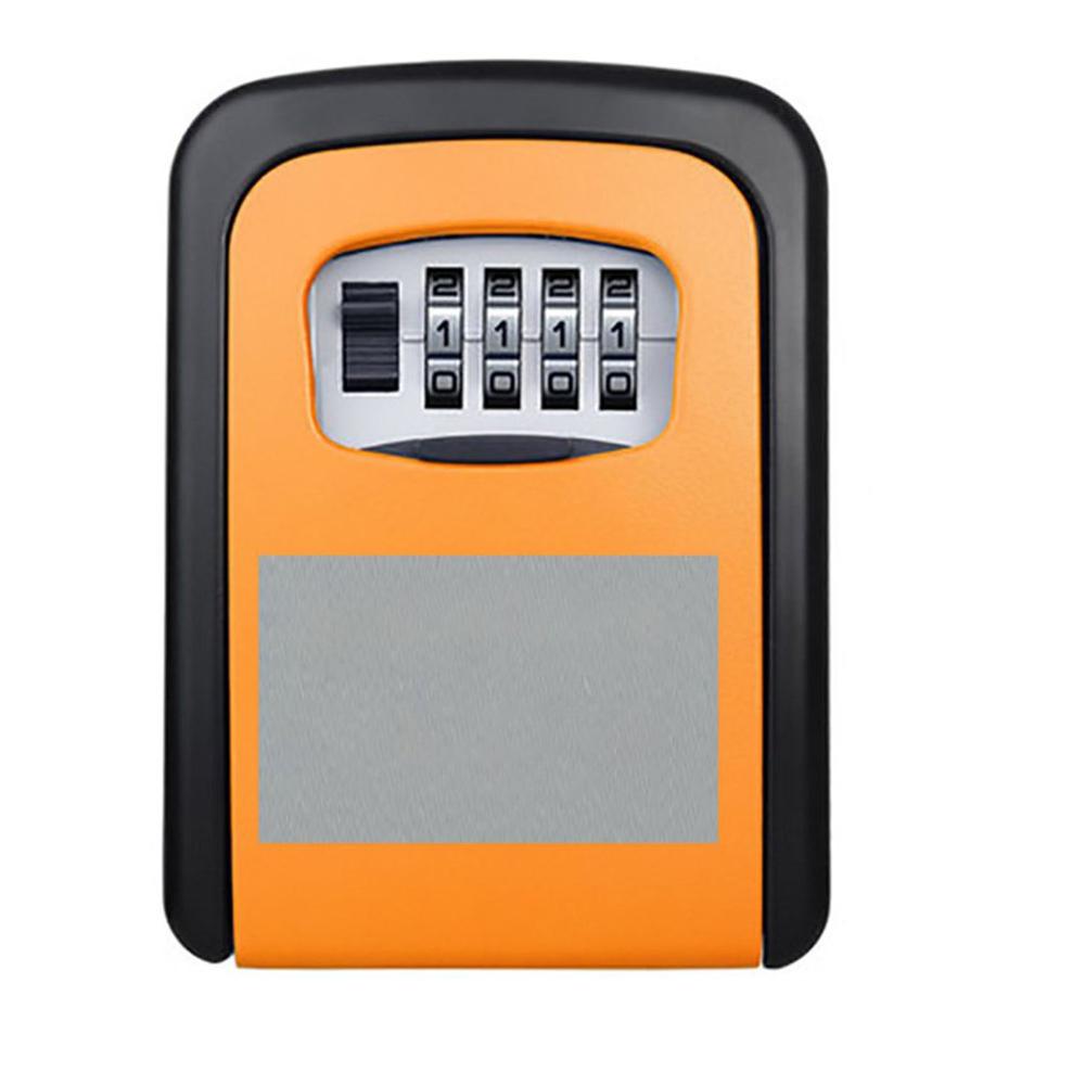 Mini Key Storage Safe Box for Locksmith home Wall Mounted Safe Box Weatherproof 4 Digit Combination Key Storage Lock Box