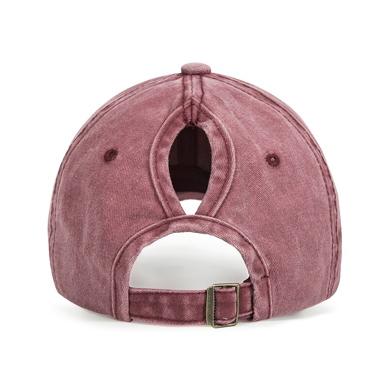 Evrfelan Paardenstaart Baseball Cap Voor Vrouwen Snapback Vader Hoed Vrouwelijke Wassen Hoed Zomer Sport Zonnehoed Bone Dames gorras