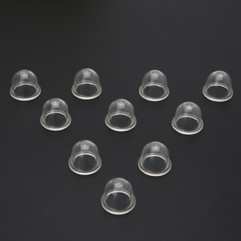 10Pcs Carburateur Onderdelen Brandstof Primer Lamp Pomp Cap Voor Chainsaw Blower Trimmer 6XDD