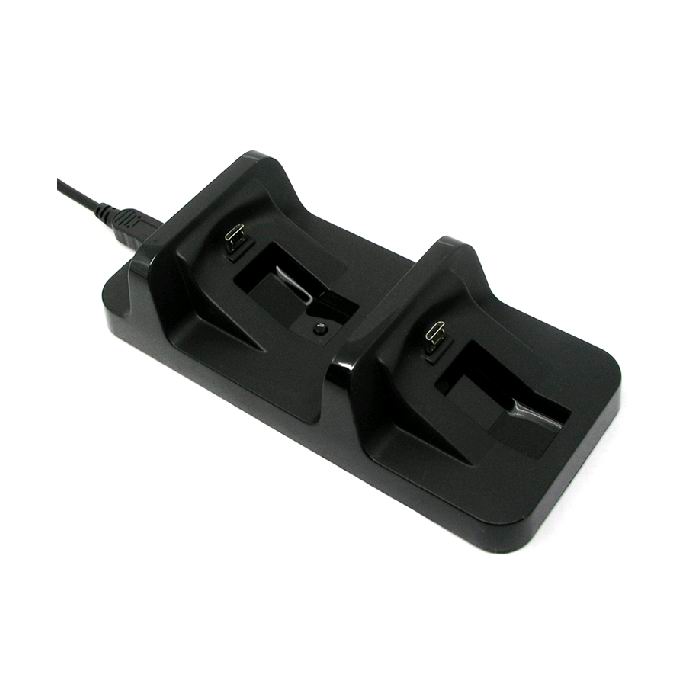 Ostent usb dobbelt oplader station dock til sony  ps4 trådløs bluetooth controller