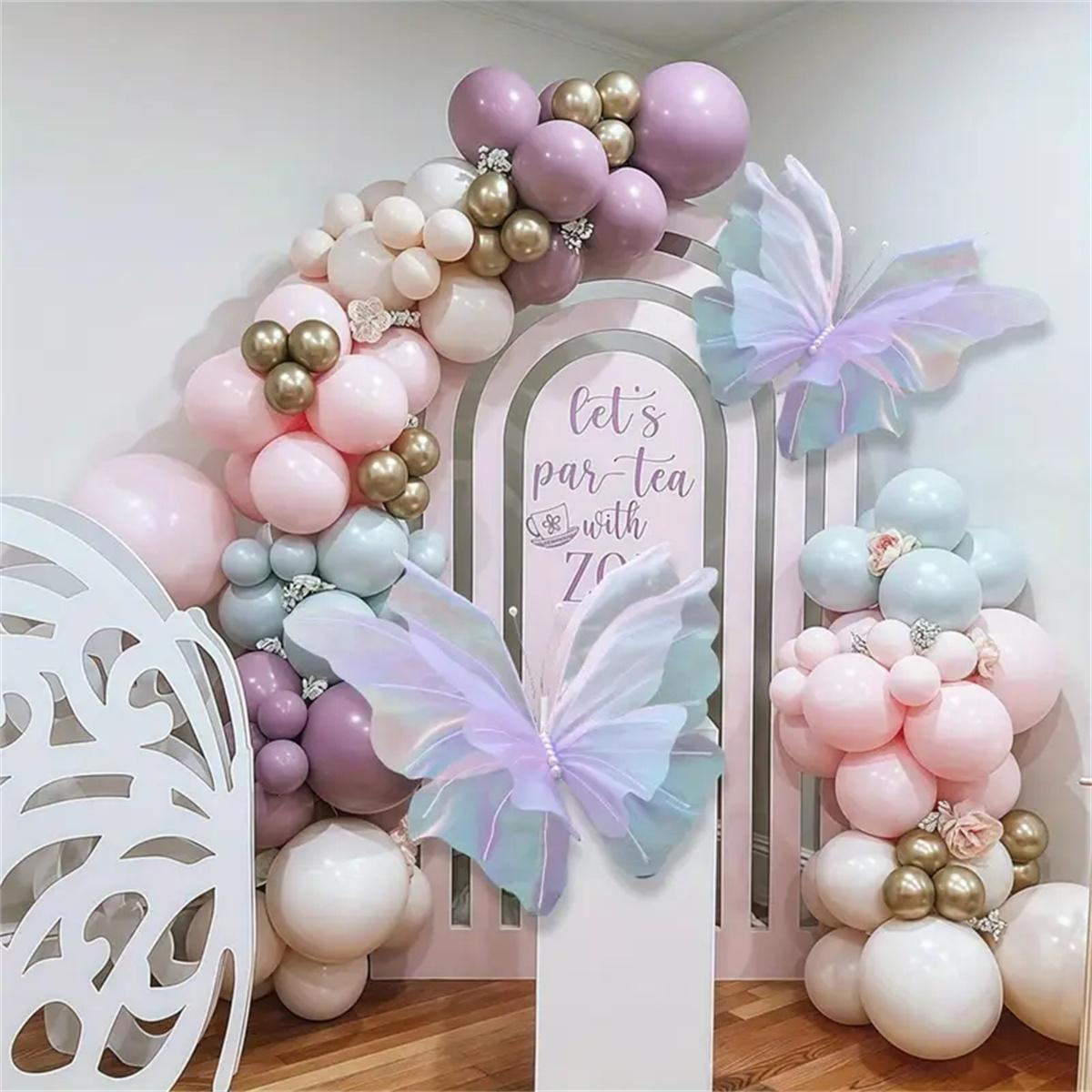 Borboleta 3d decoração de parede borboleta artificial para casamento & chá de bebê & festa de aniversário diy decoração de festa suprimentos presente