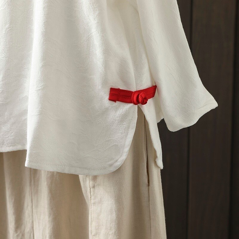 Chino tradicional ropa Cheongsam Top mujeres ropa Tang traje de camiseta de Kung Fu blusa en línea tienda china 10068