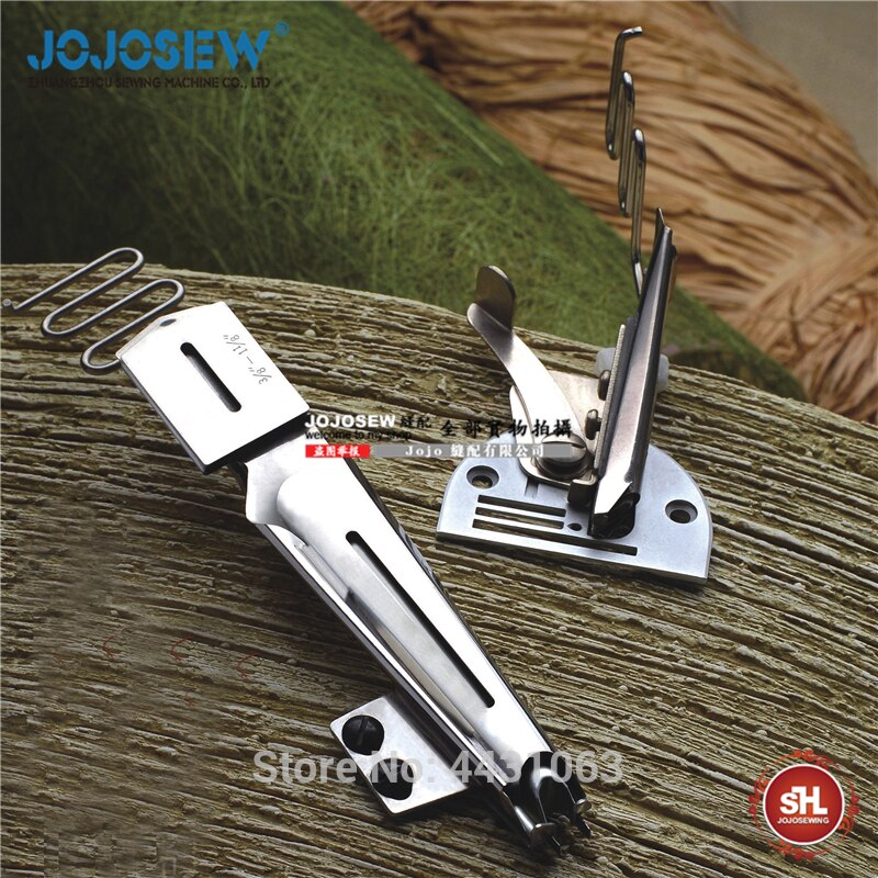 A10 8700 7300 Industrial sewing machine Edger assembly edge pull cylinder pressure foot binding head