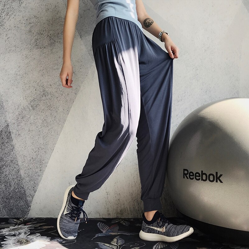 Sports Pants Women Loose Yoga Pants Sports Trousers Exercise Fitness Running Jogging Loose Workout Sport Pants Hip Hop Dance