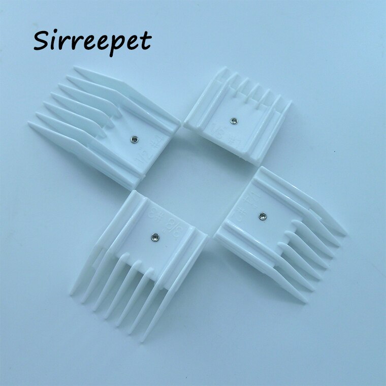 Guide de fixation de lame de tondeuse pour animaux de compagnie, peigne de taille Standard adapté à la lame Oster A5, 4 pièces/ensemble