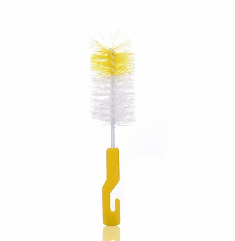 2pc/Lot The baby bottle brush wash bottle bottle nipple brush tool sponge cleaning kit baby products