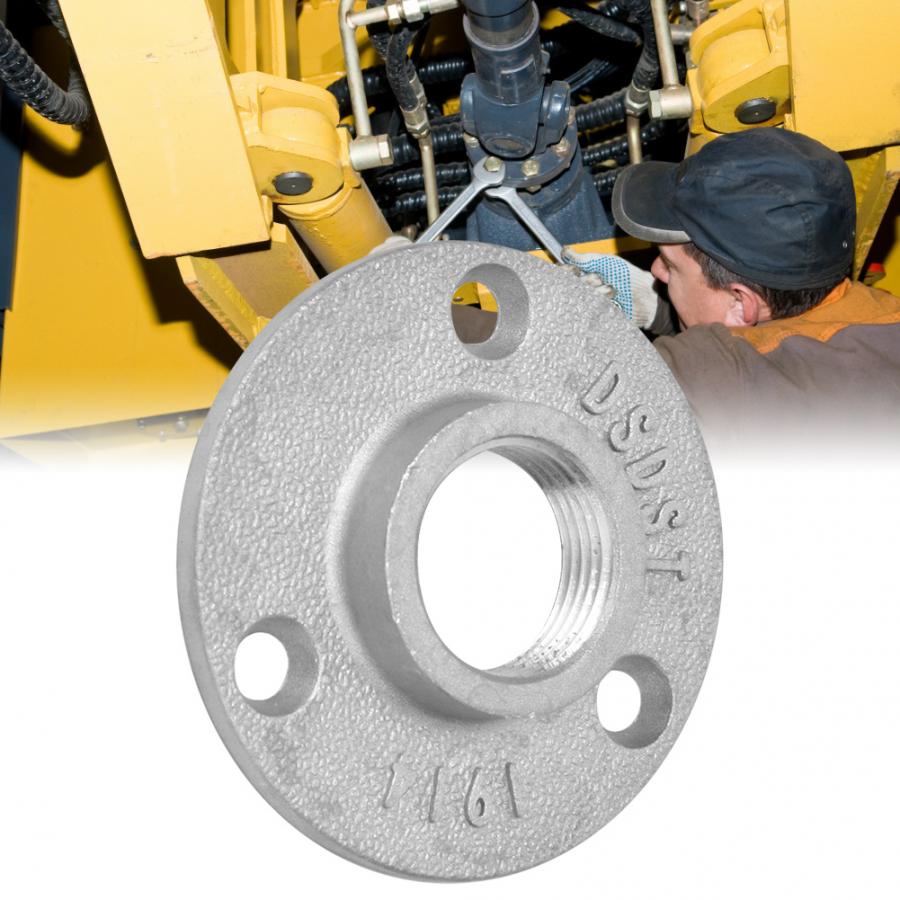 10Stck DN20 3-Löcher Flansche Basis Rohr Armaturen Aluminium Legierung Gewinde Rohr Flansch Befestigung Regal Basis flansch flanschbearbeitung