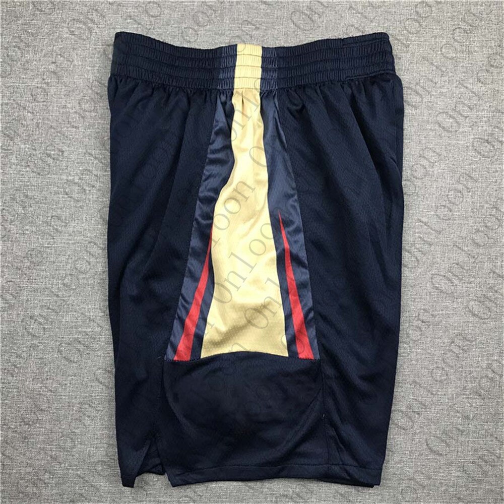 Free Men's America Basketball Orleans Shorts For Sports Shorts Ball Shorts