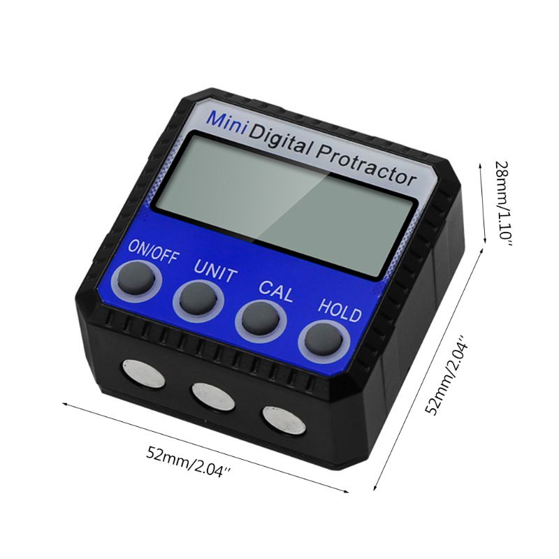 Magnetic Horizontal Angle Meter Digital Display Protractor Level Inclinometer 449C