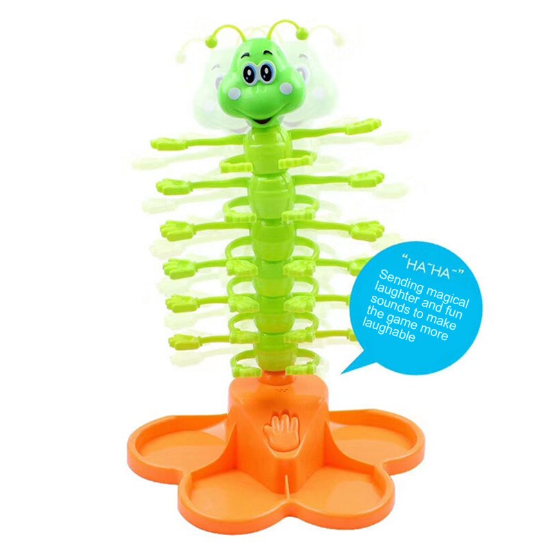 1 Pcs Electric Wiggle Dance Caterpillars Toy Fun Game Educational for Children Kids