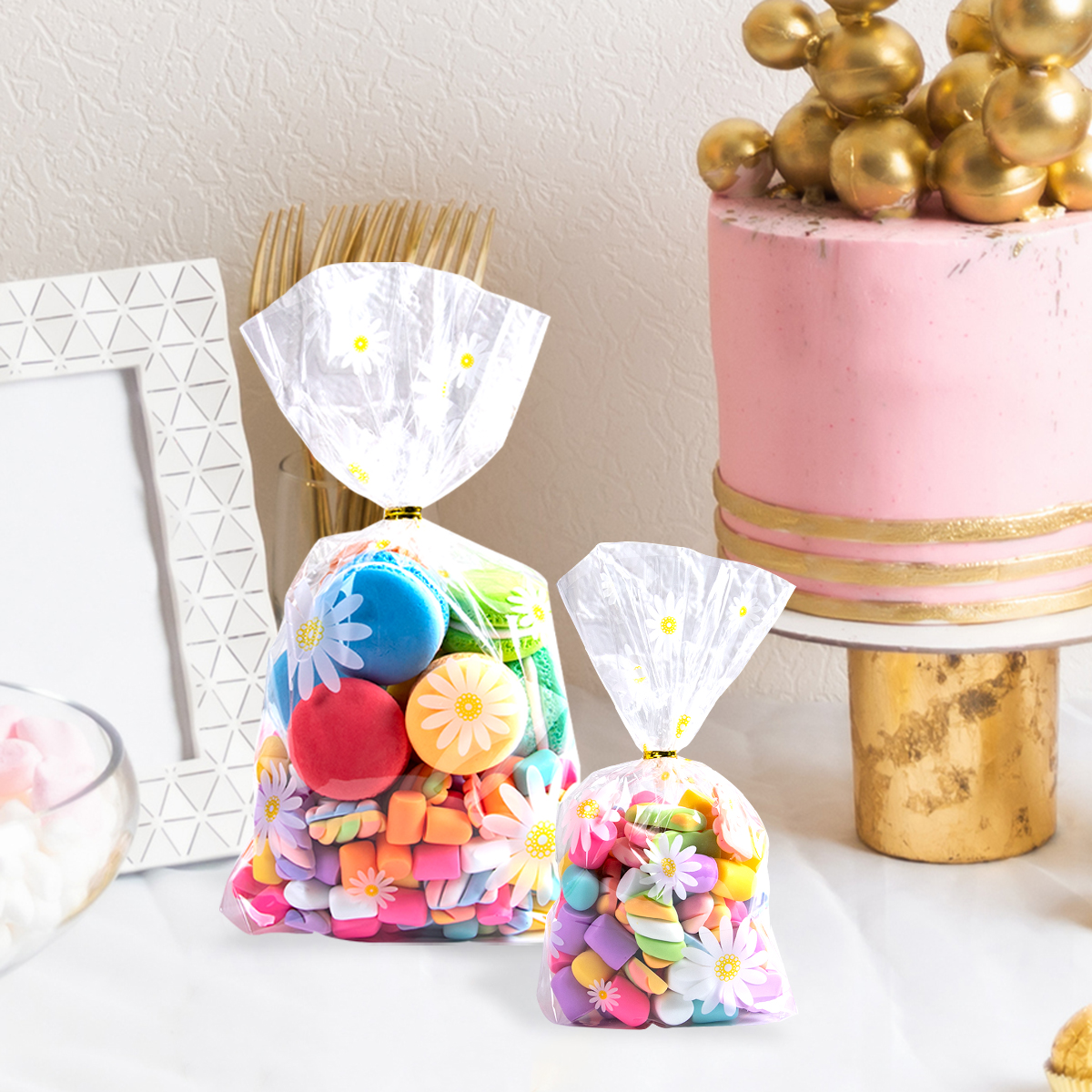 Gänseblümchen Geburtstags feier Dekoration Gänseblümchen Blume Papier Banner Platte Strohhalme Kuchen Deckel Art alles Gute zum Geburtstag Party Baby Party liefert