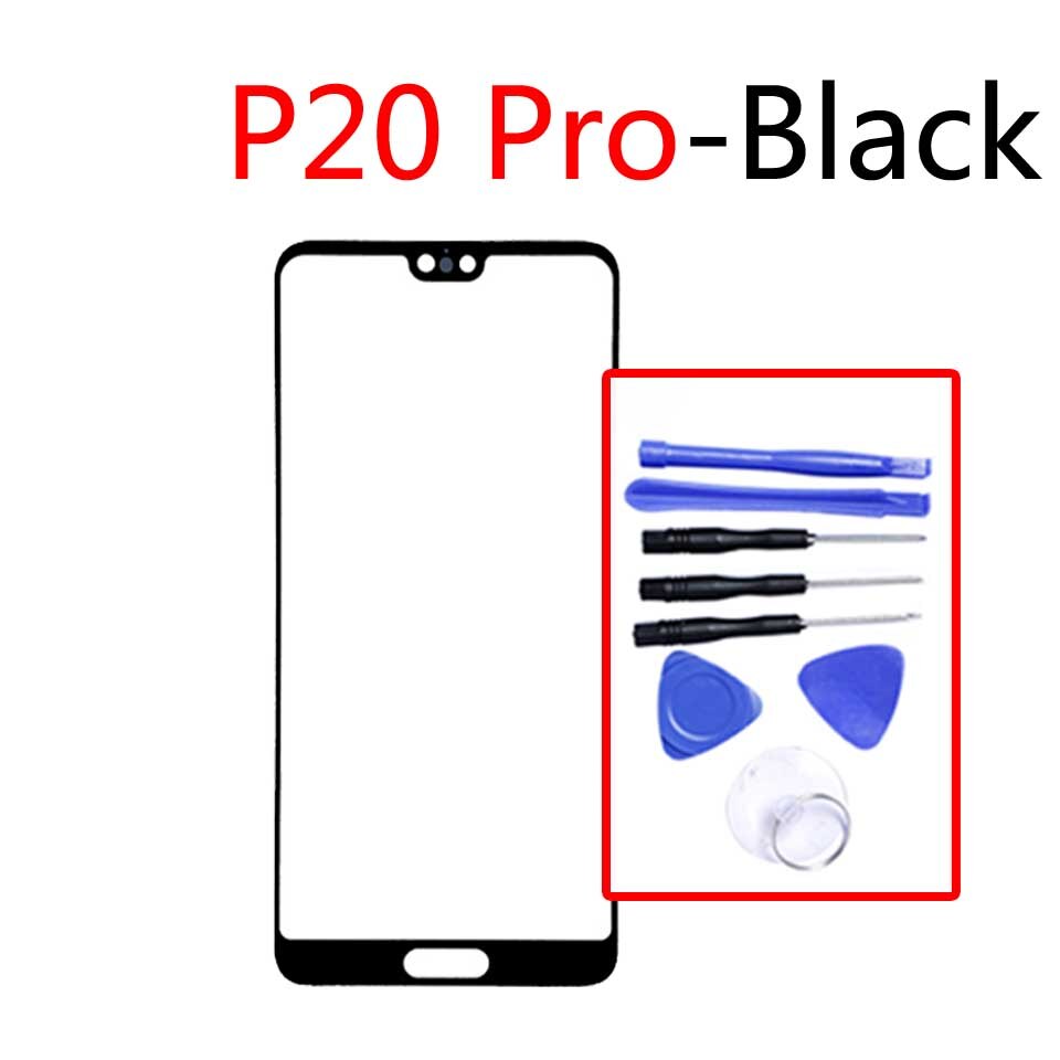 For Huawei P20 P20Pro Touch Screen Sensor LCD Display Digitizer Front outer Glass For P20 Pro P20 Plus Touchscreen Replacement: P20Pro-Black-Tool