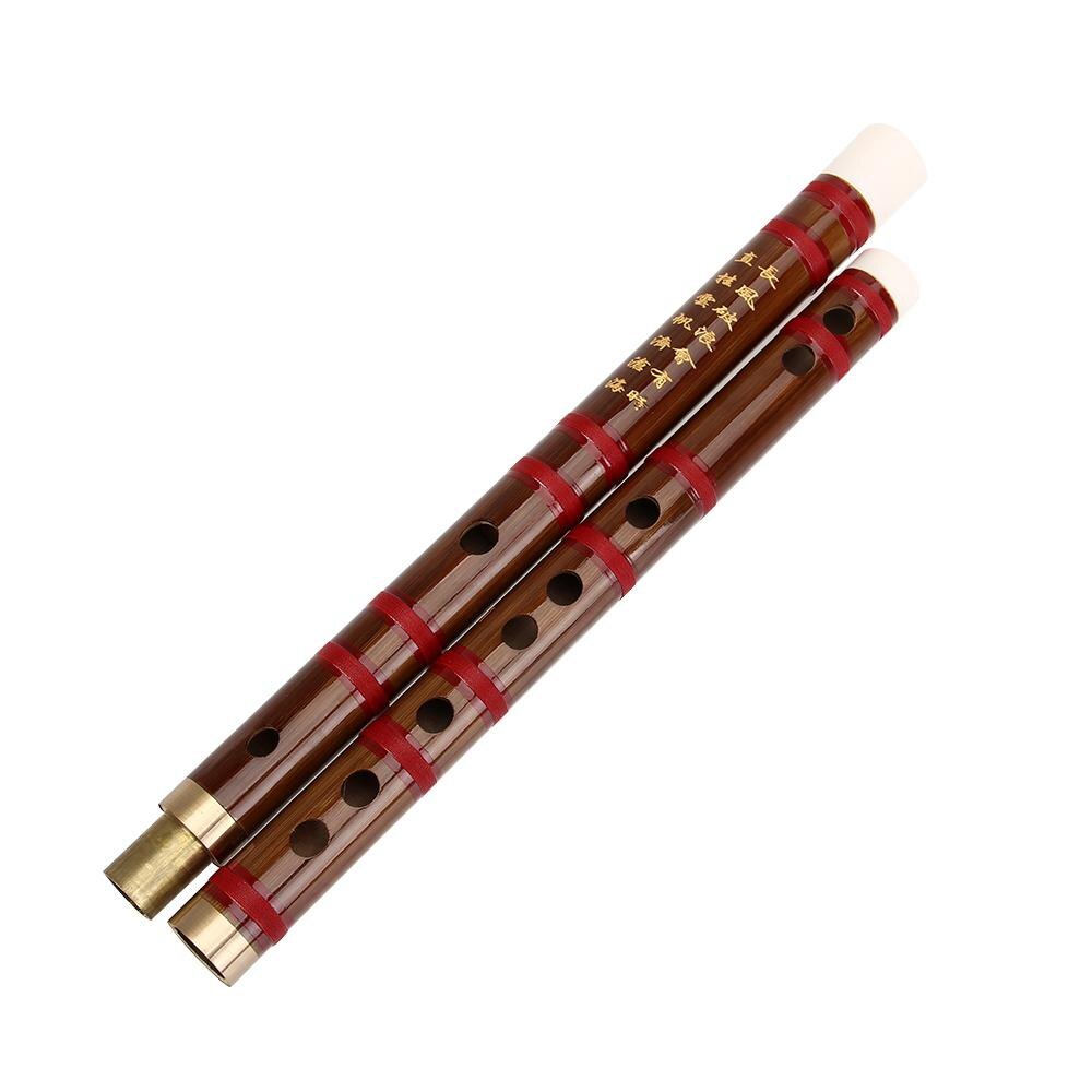 Kinesisk musikinstrument traditionel håndlavet dizi bambus fløjte i defg nøgletone
