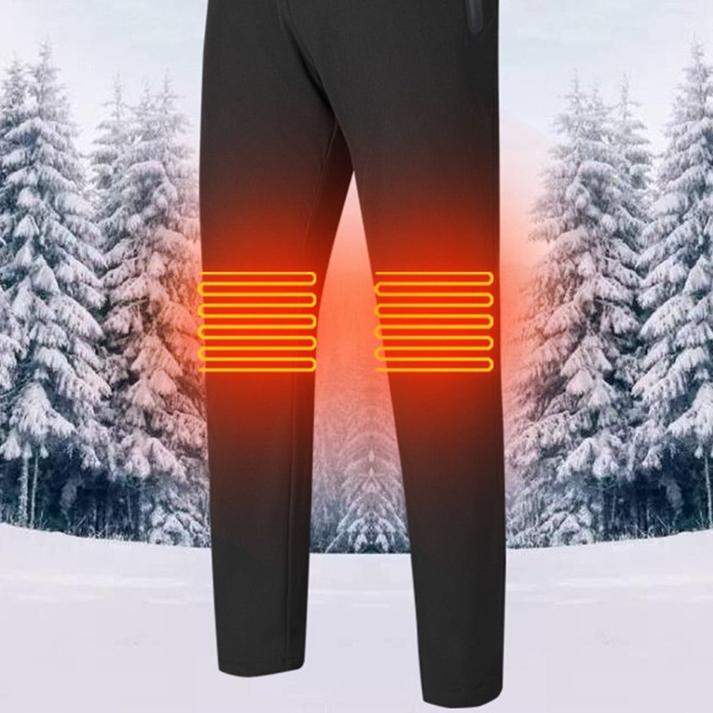 Mens Frauen Elektrische Heizung Hose Outdoor Infrarot Heizung Hose Winter Flexible Elektrische Heizung Hose Angeln Wandern