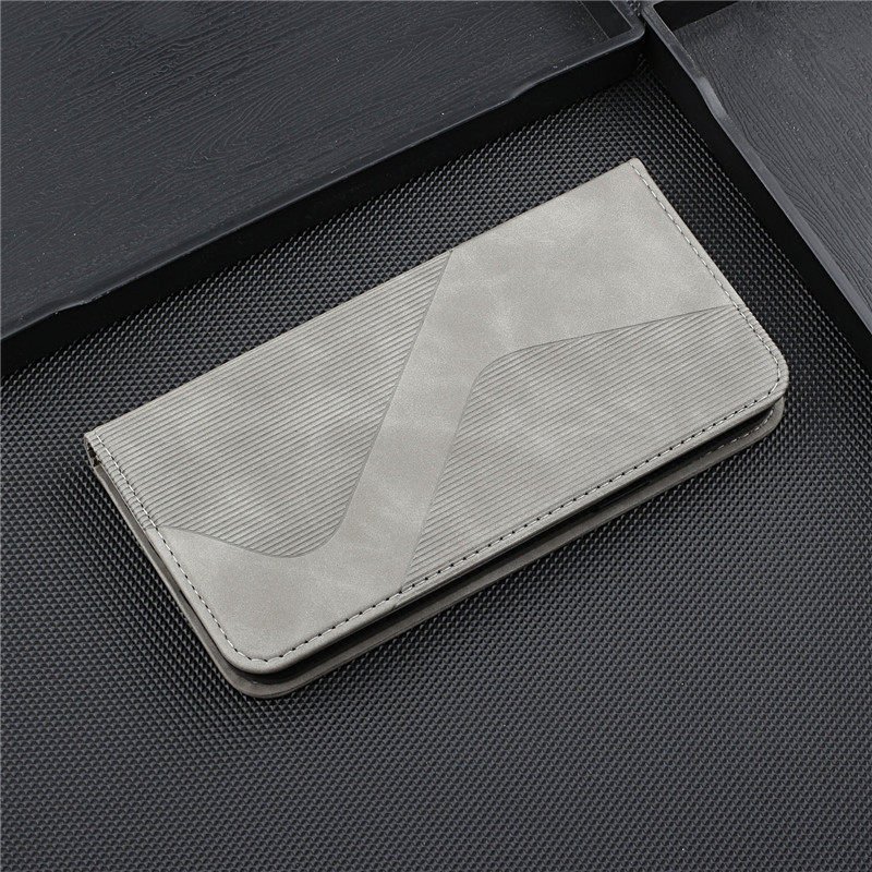 Magnetische Lederen Boek Case Voor Samsung Galaxy A21S Wallet Cover Voor Samsung A21 Een 21 S Flip Stand Telefoon Gevallen samsunga21s Coque: A21S / GRAY