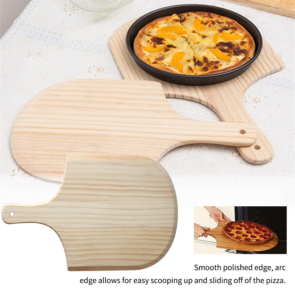 Cutting Board Pastry Tools Cooking Spatula Style Shovel Hanging Oven Kitchen Wooden Pizza Paddle Tray Peel Bakeware Accessories