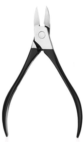 Unha do pé cutícula nipper cortador de corte tesoura alicate cortador de tosquiadeira de unhas calo shavers chiropody podologia removedor: Generation 3 BK
