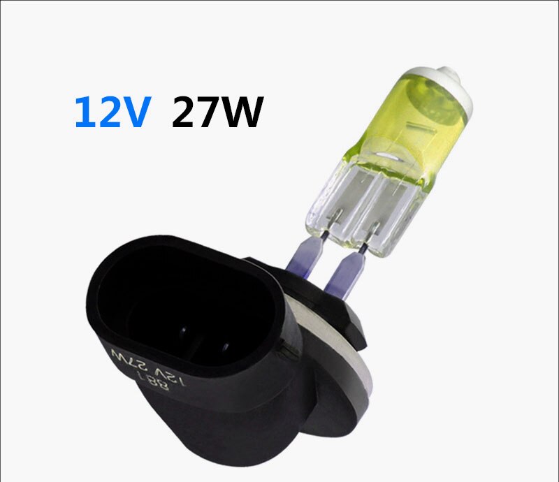 10 st  h27 h27w 881 894 halogenlampor 27w bil dimljus strålkastare lampa ljus 12v 3000k 5000k vit gul bil ljuskälla