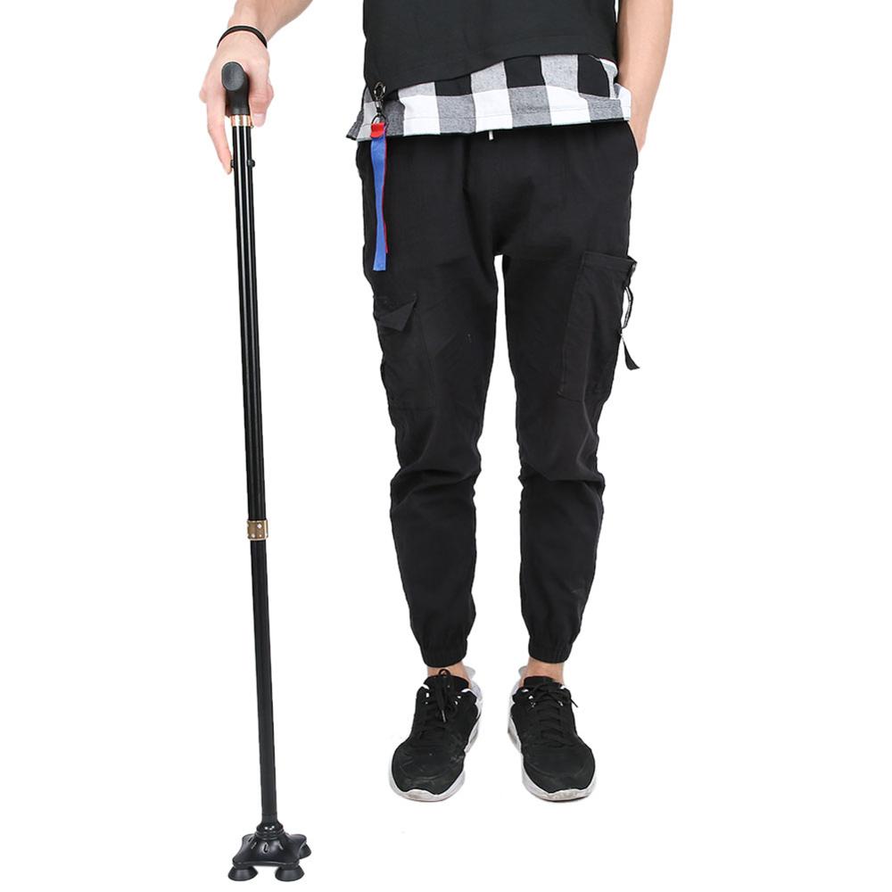 Height Adjustable Aluminum Alloy Cane Crutch with ... – Grandado