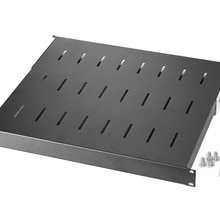 Rack a sbalzo 19 "1U 400mm nero