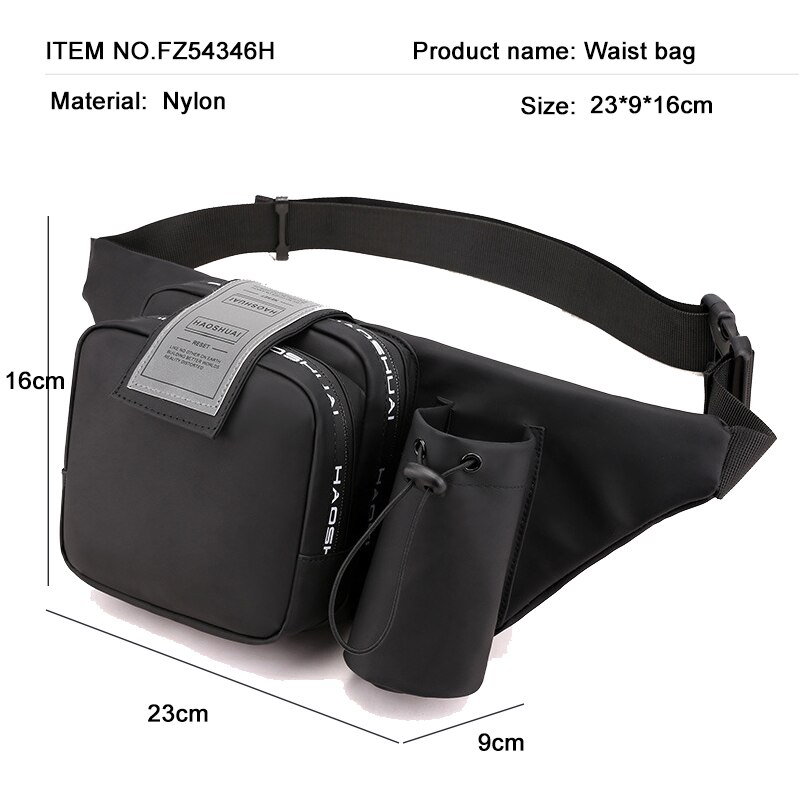 Heren casual hardlooptas heuptas voor telefoon heren sport heuptas dames heuptas waterfleshouder reizen